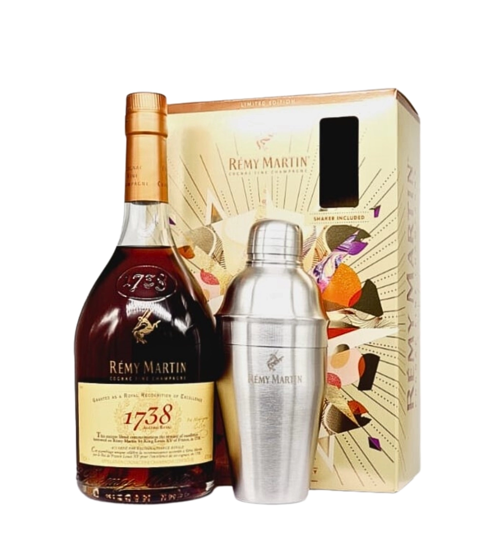  Cognac Remy Martin Accord Royal 1738 0.7L + Shaker 0